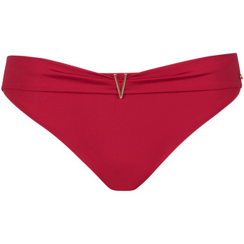 Kleidung Damen Bikini Ober- und Unterteile Lisca Strümpfe Badeslip Trikot Isola Rossa Rot