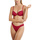 Kleidung Damen Bikini Ober- und Unterteile Lisca Push-up-Badeanzug-Top mit mehreren Positionen Isola Rossa Rot