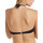 Kleidung Damen Bikini Ober- und Unterteile Lisca Armatured Neckholder Bikini-Top Isola Rossa Schwarz