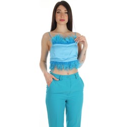 Kleidung Damen Tops / Blusen Vicolo TY0226 Blau