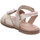 Schuhe Mädchen Sandalen / Sandaletten Clic Schuhe Sandale CL-20680 Bianche Gold