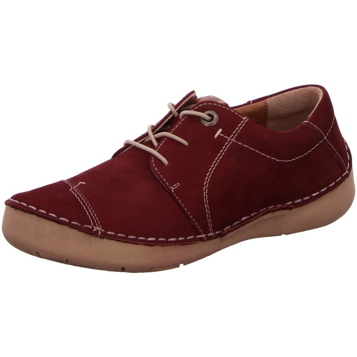 Schuhe Damen Derby-Schuhe & Richelieu Bur.c Schnuerschuhe 820-0070-R1 Rot