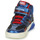 Schuhe Jungen Sneaker High Geox J GRAYJAY BOY C Blau / Rot