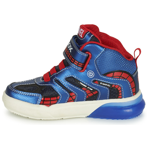 Geox J GRAYJAY BOY C Blau / Rot