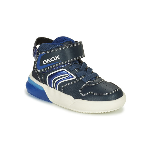 Schuhe Jungen Sneaker High Geox J GRAYJAY BOY A Blau