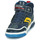 Schuhe Jungen Sneaker High Geox J INEK BOY A Blau / Rot