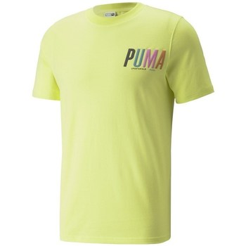 Kleidung Herren T-Shirts Puma Swxp Graphic Gelb