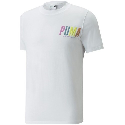 Kleidung Herren T-Shirts Puma Swxp Graphic Weiss