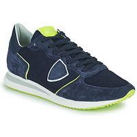 Schuhe Herren Sneaker Low Philippe Model TROPEZ X LOW MAN Blau / Gelb