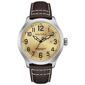 Uhren & Schmuck Herren Armbandühre Nautica Herrenuhr  NAI10006G (Ø 45 mm) Multicolor
