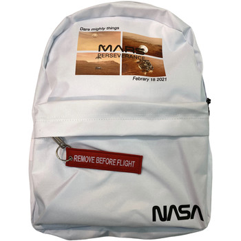 Taschen Rucksäcke Nasa MARS18BP-WHITE Weiss