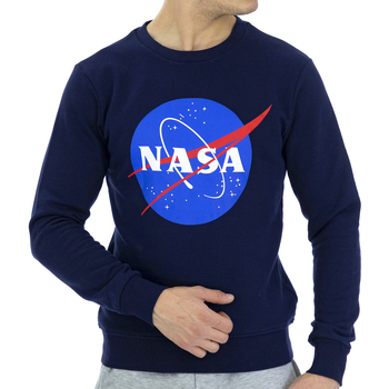 Kleidung Herren Sweatshirts Nasa NASA11S-BLUE Blau