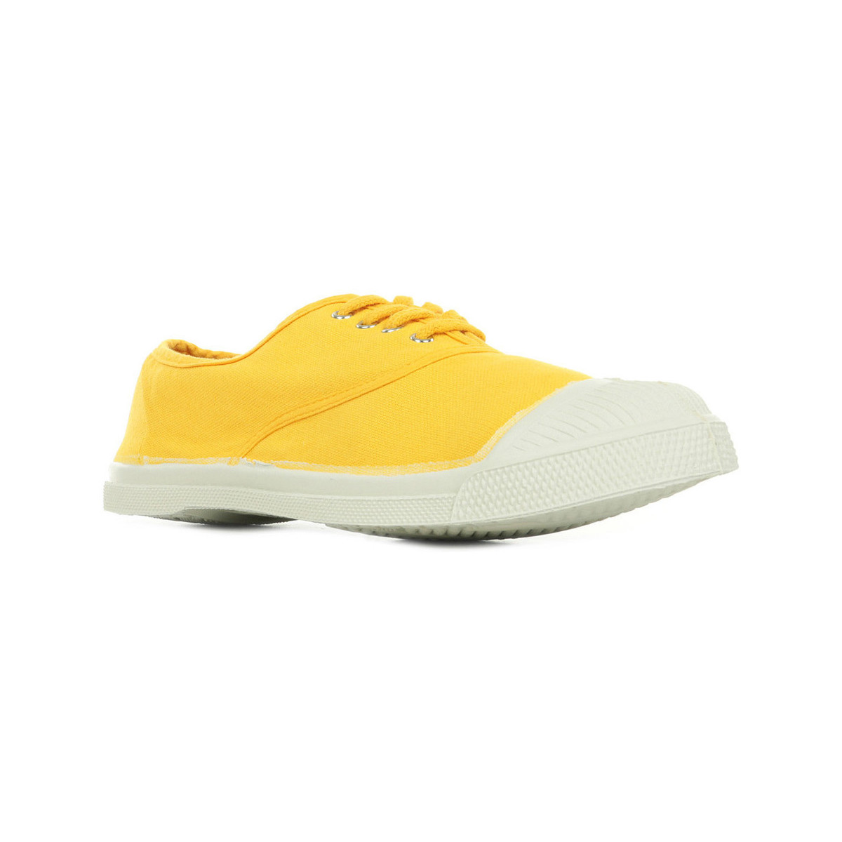 Schuhe Damen Sneaker Bensimon Tennis Lacet Gelb