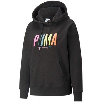 Kleidung Damen Sweatshirts Puma Swxp Schwarz