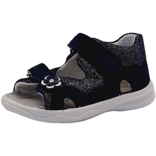 Schuhe Mädchen Sandalen / Sandaletten Superfit Schuhe Sandale Leder \ POLLY 1-000068-8000 Blau
