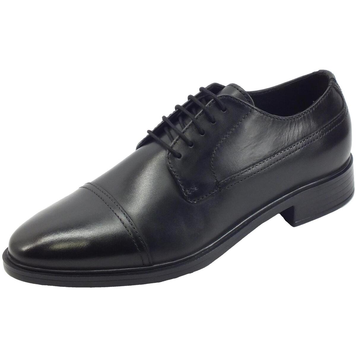 Schuhe Herren Derby-Schuhe & Richelieu Geox U024WB Schwarz
