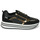 Schuhe Damen Sneaker Low Geox D KENCY B Schwarz / Gold