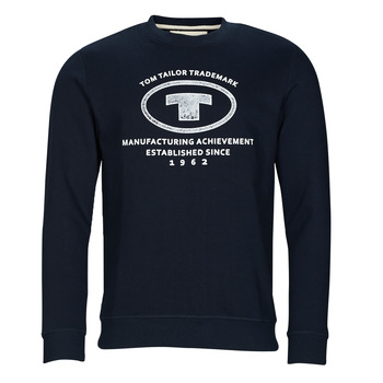 Kleidung Herren Sweatshirts Tom Tailor CREW Marine