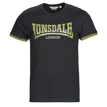 Kleidung Herren T-Shirts Lonsdale TOWNHEAD Schwarz