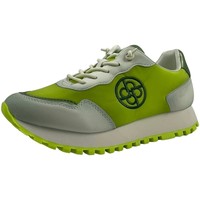 Schuhe Damen Sneaker Bugatti Schnürhalbschuh 431-A6L05-5550 grün