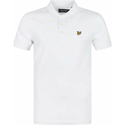 Kleidung Herren Polohemden Lyle & Scott Polo  Plain Weiss