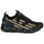 Schuhe Sneaker Low Emporio Armani EA7 ULTIMATE KOMBAT Schwarz / Goldfarben