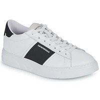 Schuhe Herren Sneaker Low Emporio Armani X4X570-XN010-Q908 Weiss / Schwarz