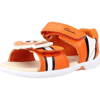 Schuhe Jungen Sandalen / Sandaletten Clarks ZORA NEM0 T Orange