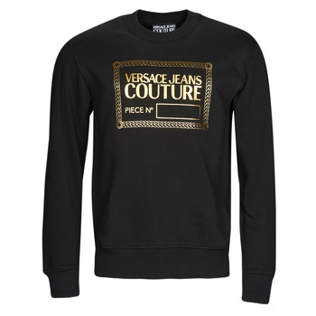 Kleidung Herren Sweatshirts Versace Jeans Couture 73GAIT11-G89 Schwarz / Gold