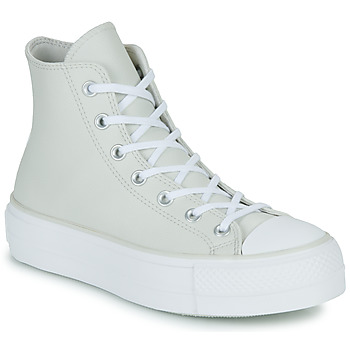 Schuhe Damen Sneaker High Converse Chuck Taylor All Star Millennium Glam Weiss