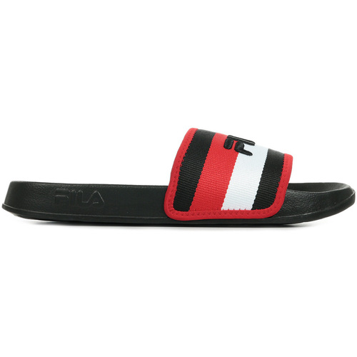 Schuhe Herren Sandalen / Sandaletten Fila Morro Bay Stripes Slippers Rot