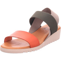 Schuhe Damen Sandalen / Sandaletten 2 Go Fashion - 8049-801-61 orange grün beige