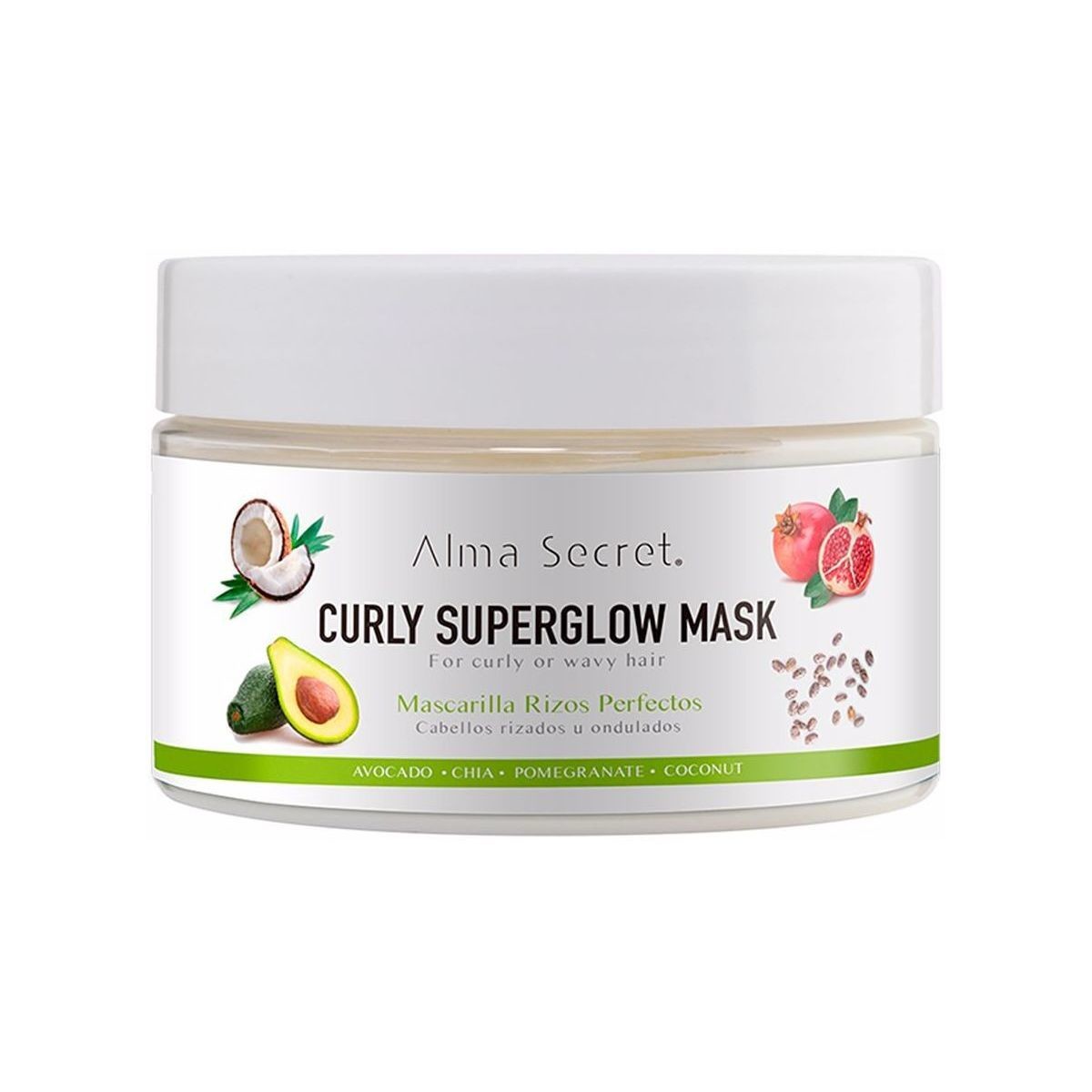 Beauty Spülung Alma Secret Curly Superglow Mask 
