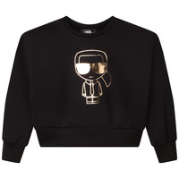 Kleidung Mädchen Sweatshirts Karl Lagerfeld Z15403-09B Schwarz