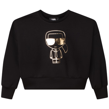 Kleidung Mädchen Sweatshirts Karl Lagerfeld Z15403-09B Schwarz