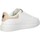 Schuhe Damen Sneaker Low Shop Art SA80508 KIM Weiss