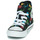 Schuhe Jungen Sneaker High Converse Chuck Taylor All Star 1V Dinosaurs Hi Schwarz / Multicolor