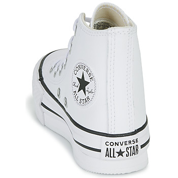 Converse Chuck Taylor All Star Eva Lift Leather Foundation Hi Weiss