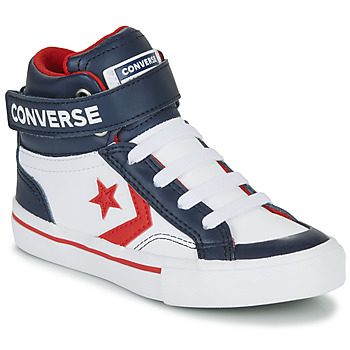 Schuhe Kinder Sneaker High Converse Pro Blaze Strap Hi Weiss / Blau