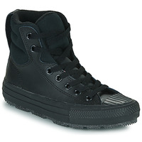 Schuhe Kinder Sneaker High Converse Chuck Taylor All Star Berkshire Boot Leather Hi Schwarz