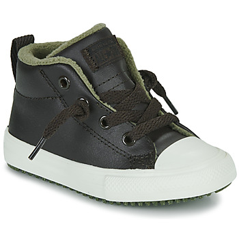 Schuhe Kinder Sneaker High Converse Chuck Taylor All Star Street Boot Leather Mid Braun