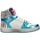 Schuhe Damen Sneaker Low Shop Art BASKET HAILEY Sneaker Frau Multic/Blue Blau