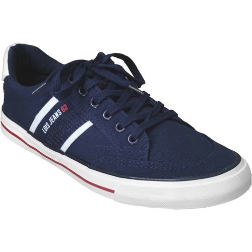 Schuhe Herren Sneaker Low Lois 61278 Blau
