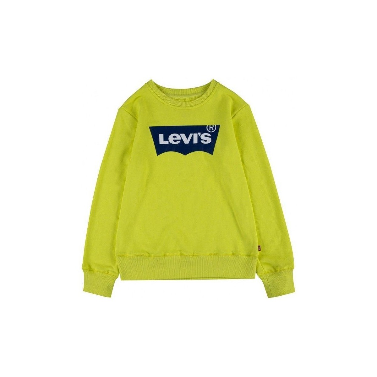 Kleidung Kinder Sweatshirts Levi's 9E9078 BATWING CREW-N37 LIMEADE Gelb