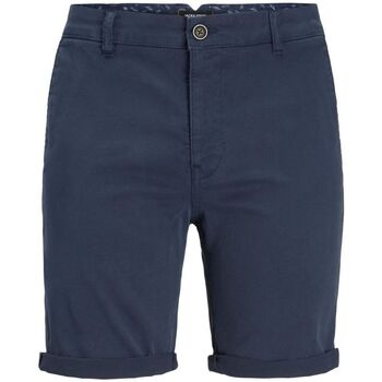 Kleidung Herren Shorts / Bermudas Jack & Jones 12188326 FRED-NAVY BLAZER Blau