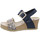 Schuhe Damen Sandalen / Sandaletten Mephisto Sandaletten LISSIA SANDALBUCK 6045/MISTIC 34304 NAVY Beige