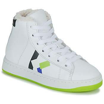Schuhe Kinder Sneaker High Kenzo K59054 Weiss
