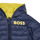 Kleidung Jungen Daunenjacken BOSS J06254-616 Marine / Gelb