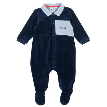 Kleidung Jungen Pyjamas/ Nachthemden BOSS J97195-849 Marine