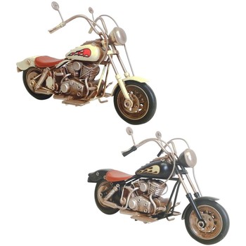 Home Statuetten und Figuren Signes Grimalt Moto-Chopper-Vintage 2-Einheiten Weiss